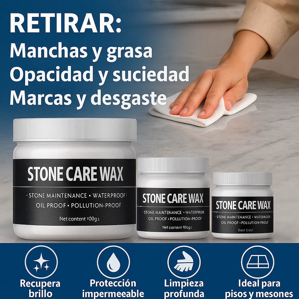 Cera restauradora para Mármoles y Cerámicas l Carewax™